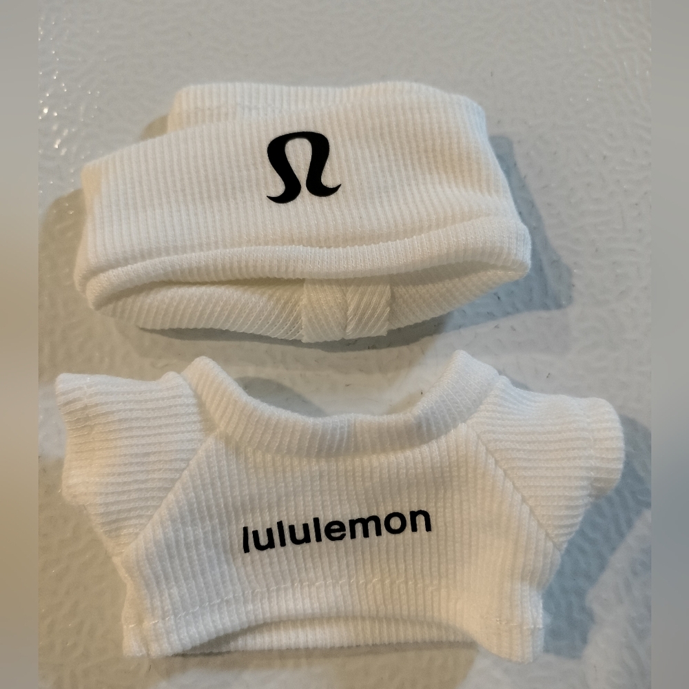 Designer Inspired White Labubu Doll Outfit